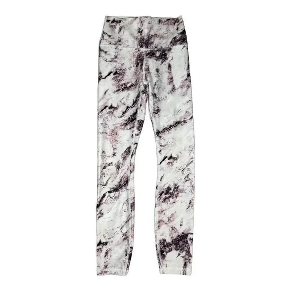 Wildfox‎ Women's Size Small Purple Marble 7/8 Ultra High Rise Legging - Picture 1 of 4